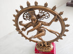 Golden Fiber Poly Resin Premium Natraj Idol