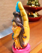 Ardhanareshwar Shiv-Parvati Idol – Multicolor Fiber Poly Resin (Premium)