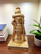 Golden Fiber Poly Resin Premium Murugan Idol