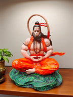 Meditating Lord Hanuman Idol