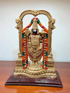 Golden Fiber Poly Resin Premium Balaji Idol