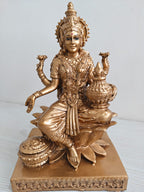 Zap Impex Brass Lakshmi Idol