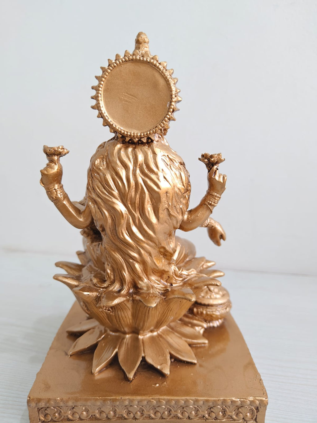 Zap Impex Brass Lakshmi Idol
