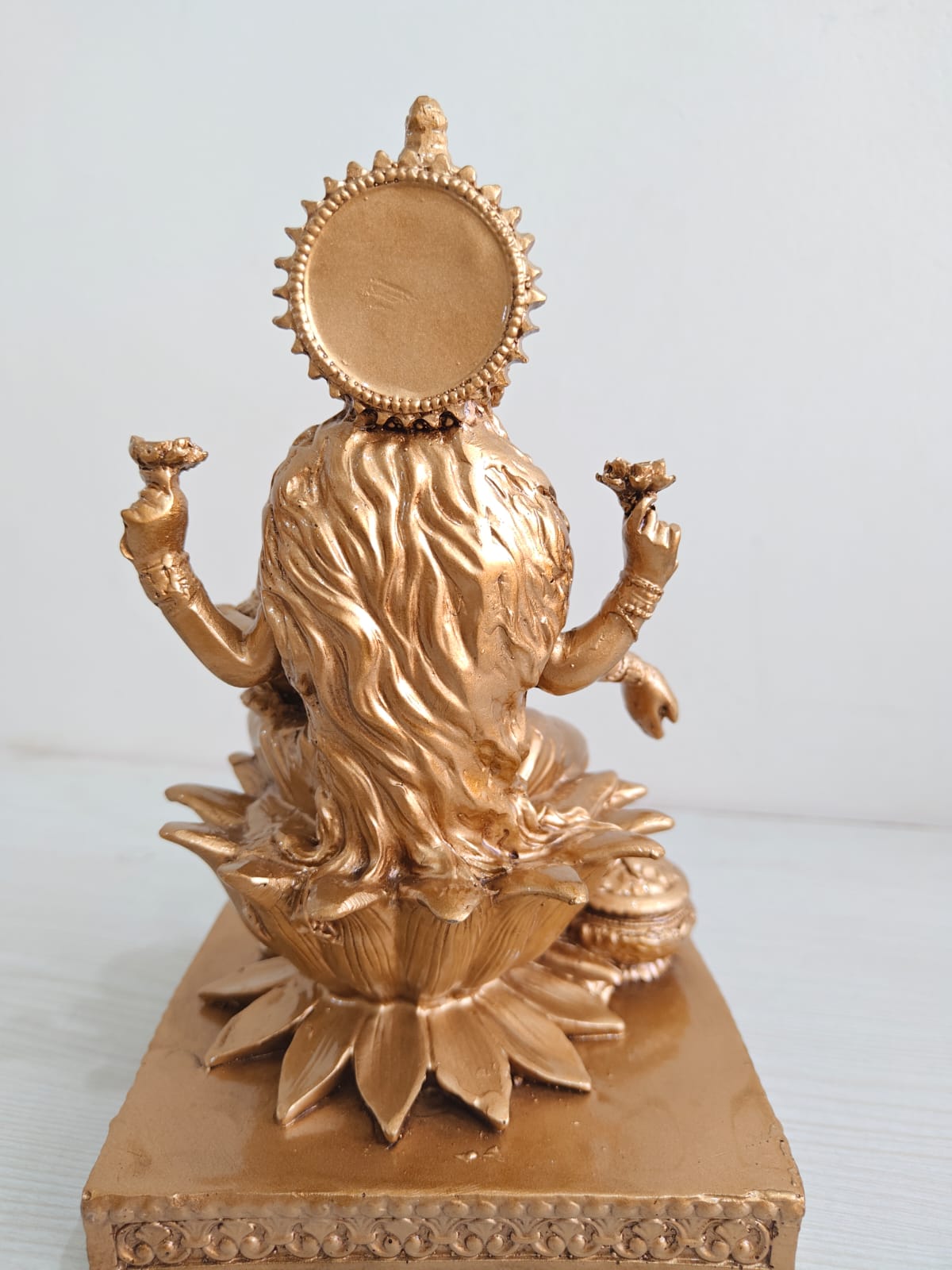 Zap Impex Brass Lakshmi Idol