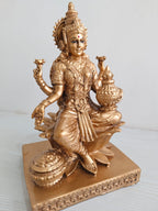 Zap Impex Brass Lakshmi Idol