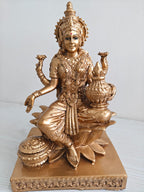 Zap Impex Brass Lakshmi Idol