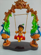 A Charming style decorative krishna jhula