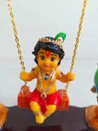 A Charming style decorative krishna jhula