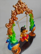 A Charming style decorative krishna jhula