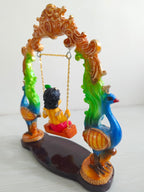 A Charming style decorative krishna jhula