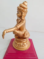 Brass Lord Ayyappa Swamy Ayyappan Statue
