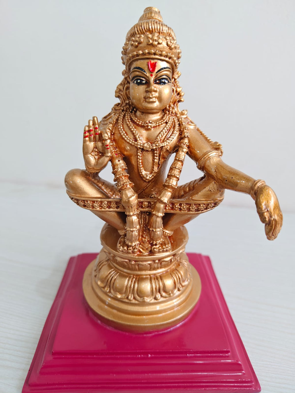 Brass Lord Ayyappa Swamy Ayyappan Statue