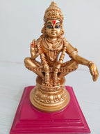 Brass Lord Ayyappa Swamy Ayyappan Statue