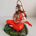 Meditating Lord Hanuman Idol
