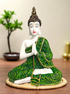 Pink Fiber Poly Resin Premium Buddha Idol