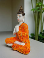 Pink Fiber Poly Resin Premium Buddha Idol