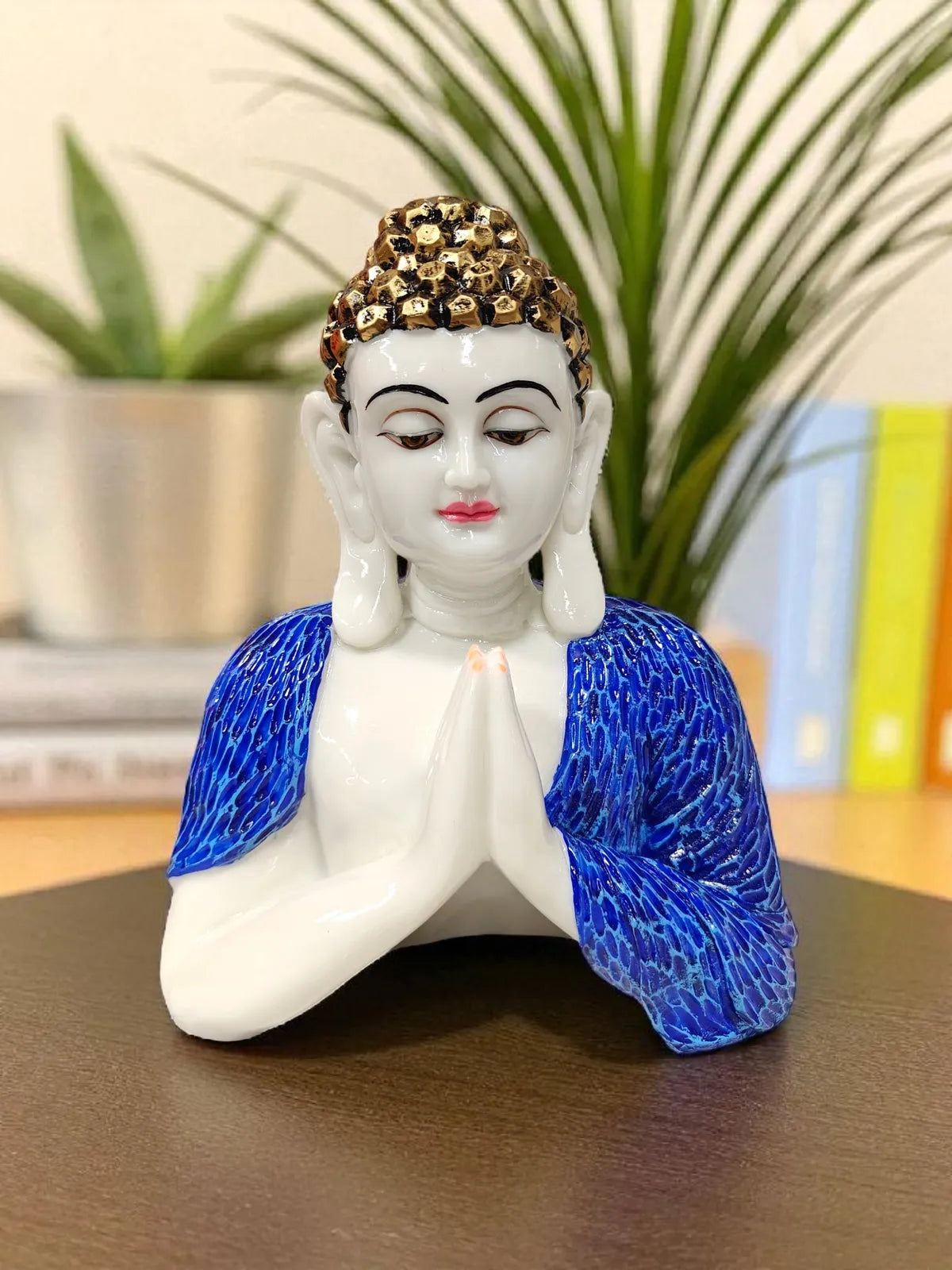 Fiber Poly Resin Premium NAMSKAR Buddha Idol